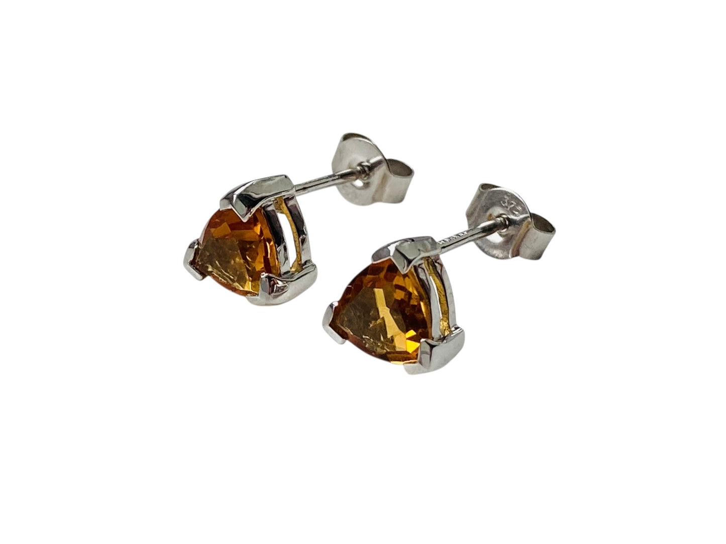 9ct Gold Citrine Earrings