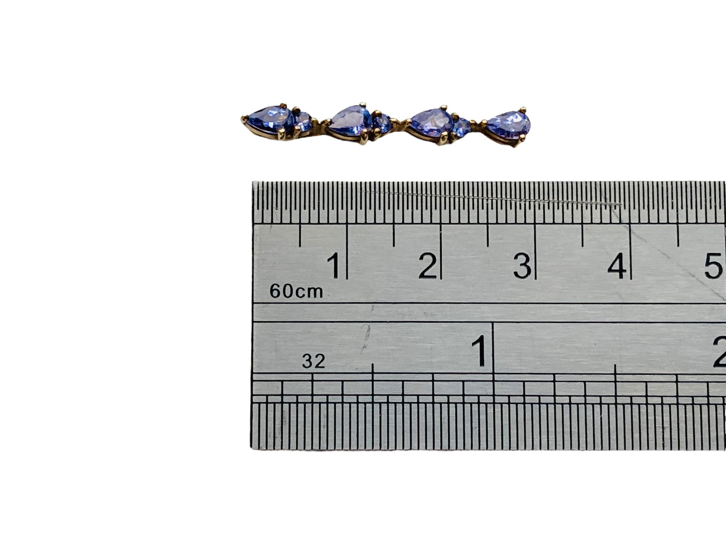 9ct Gold Tanzanite Pendant
