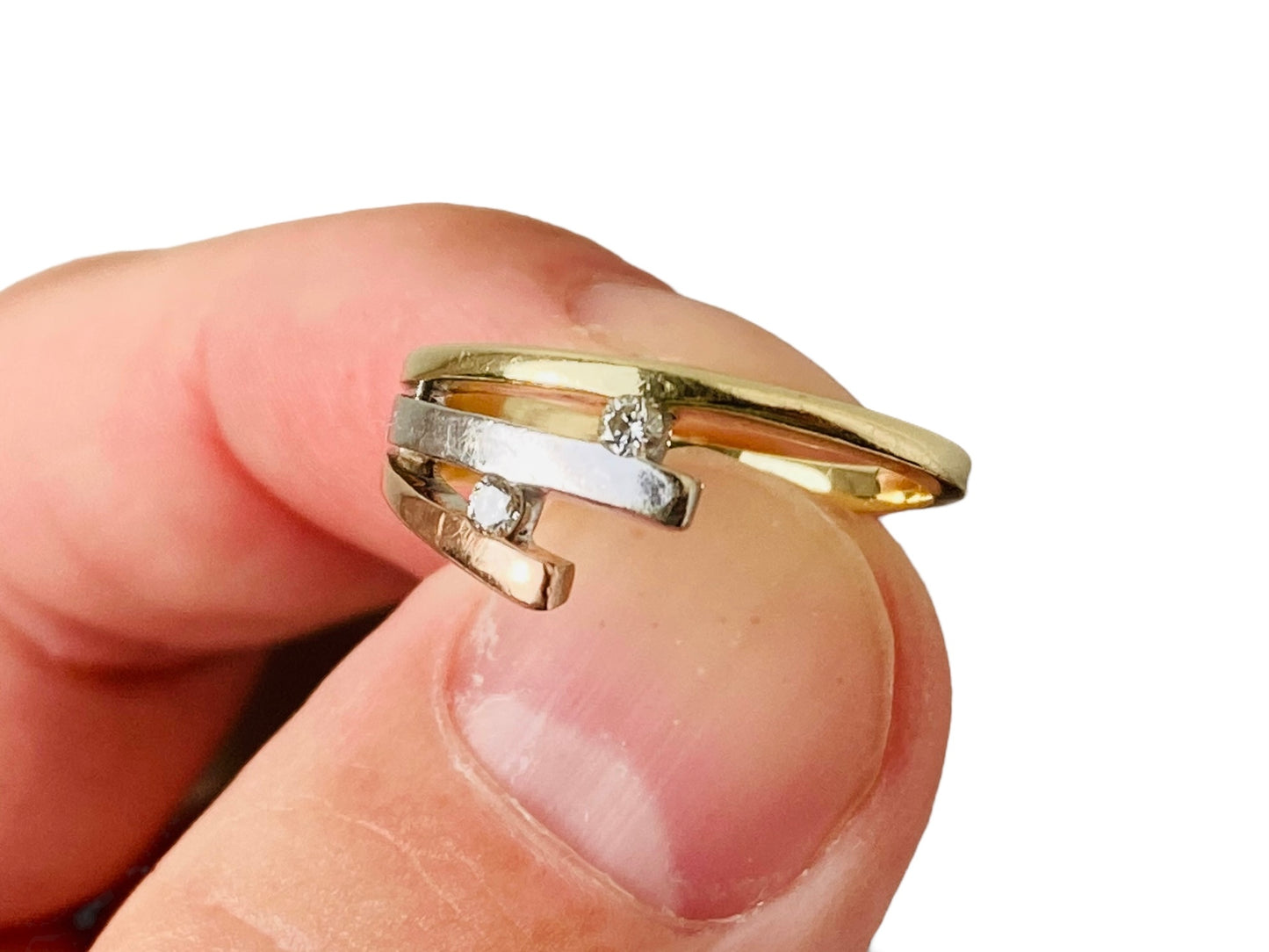 14ct Gold Diamond Ring