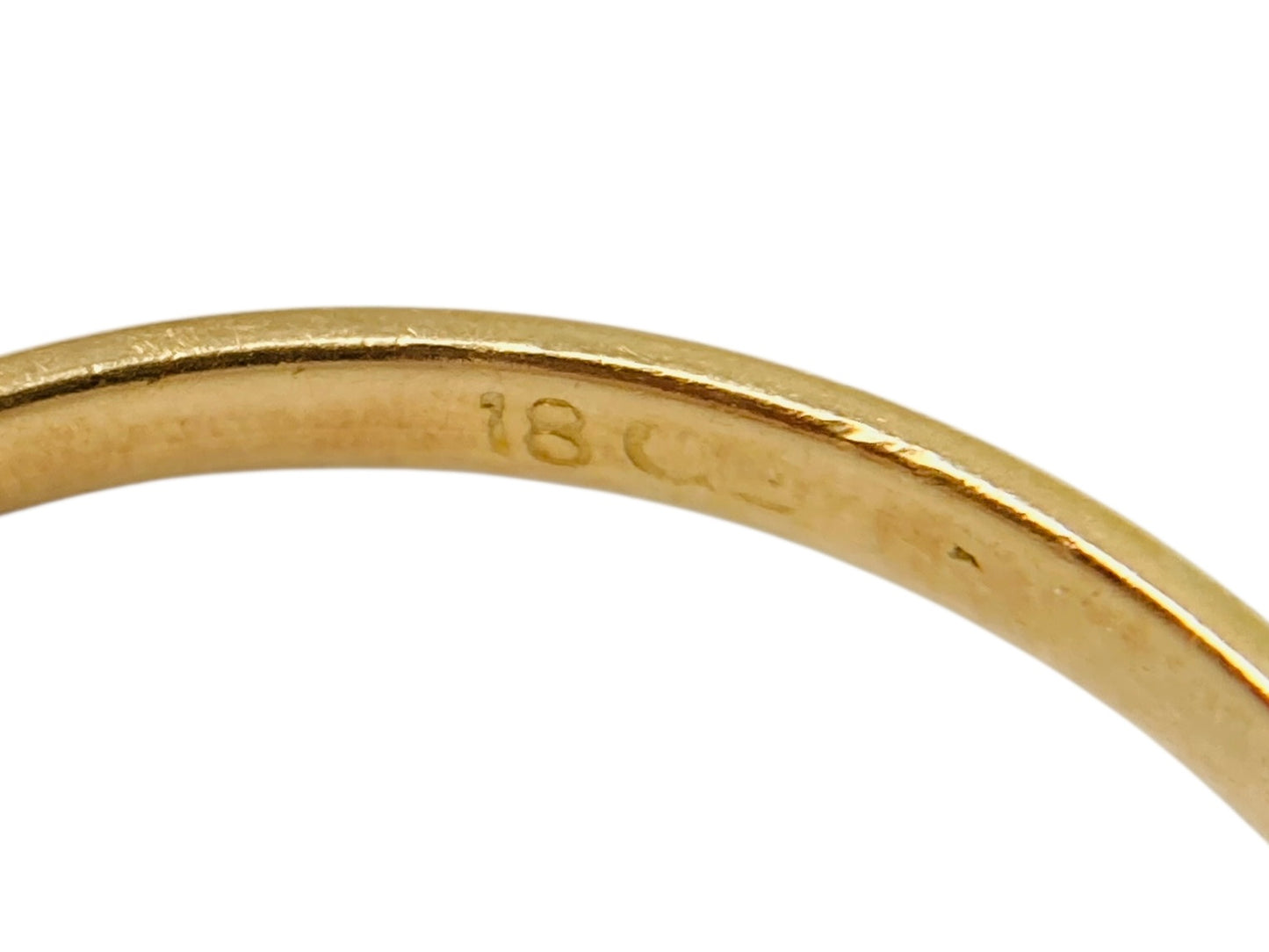 Antique 18ct Gold Sapphire & Diamond Ring