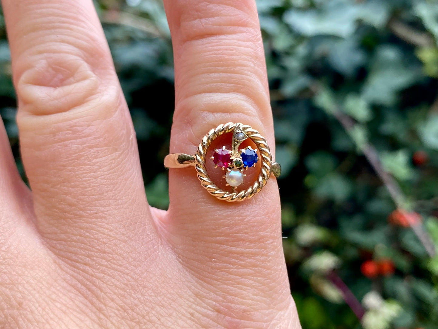 14ct Gold Clover Ring
