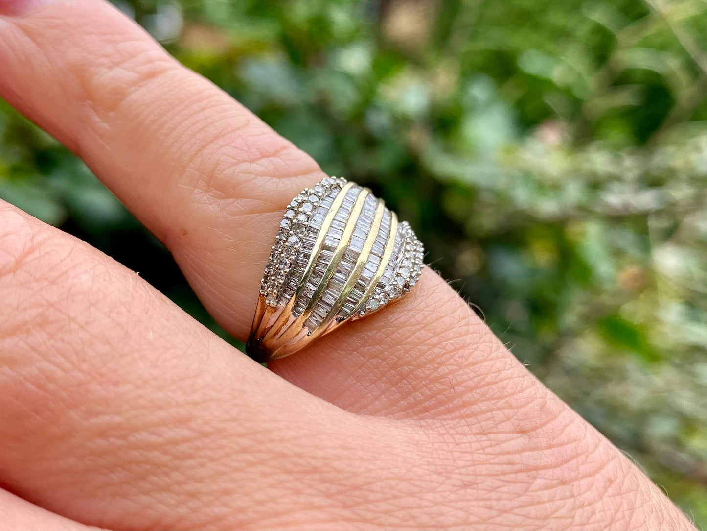 9ct Gold Diamond Ring