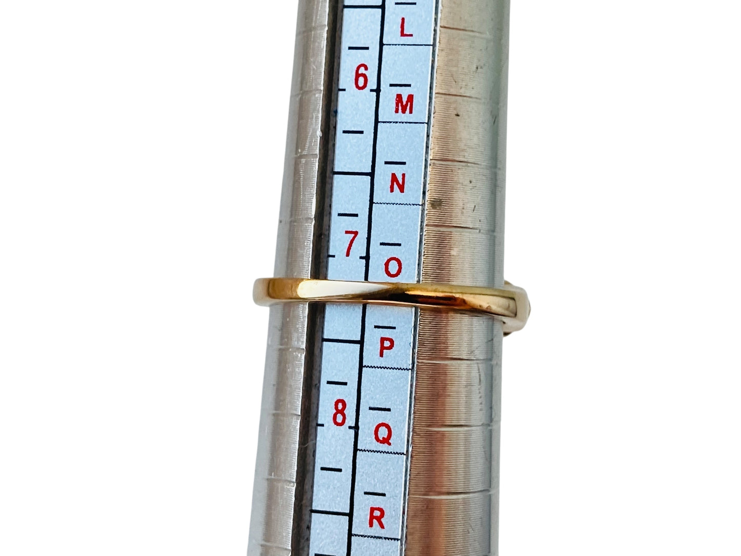 9ct Gold Cats Eye & White Sapphire Ring