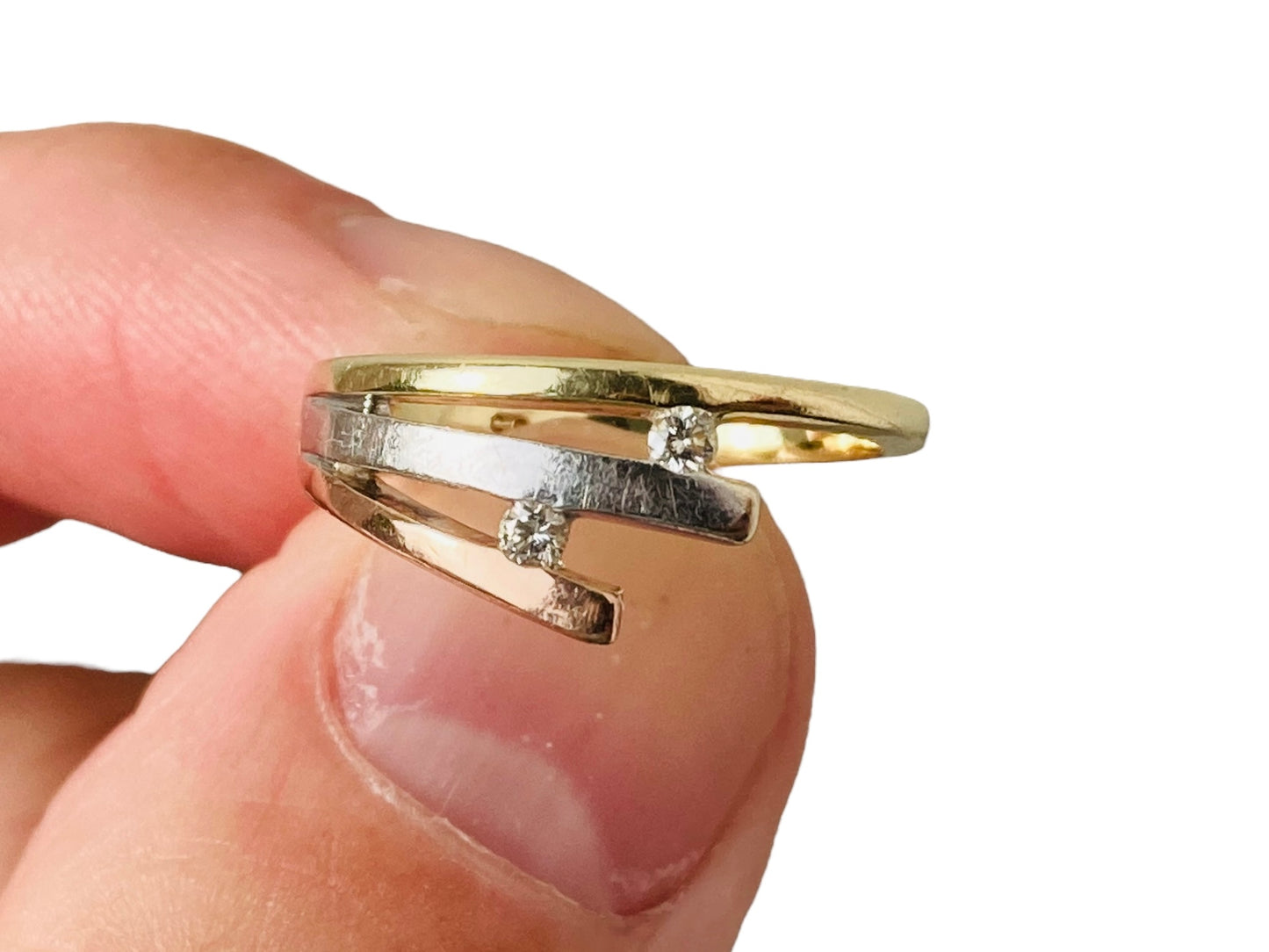 14ct Gold Diamond Ring