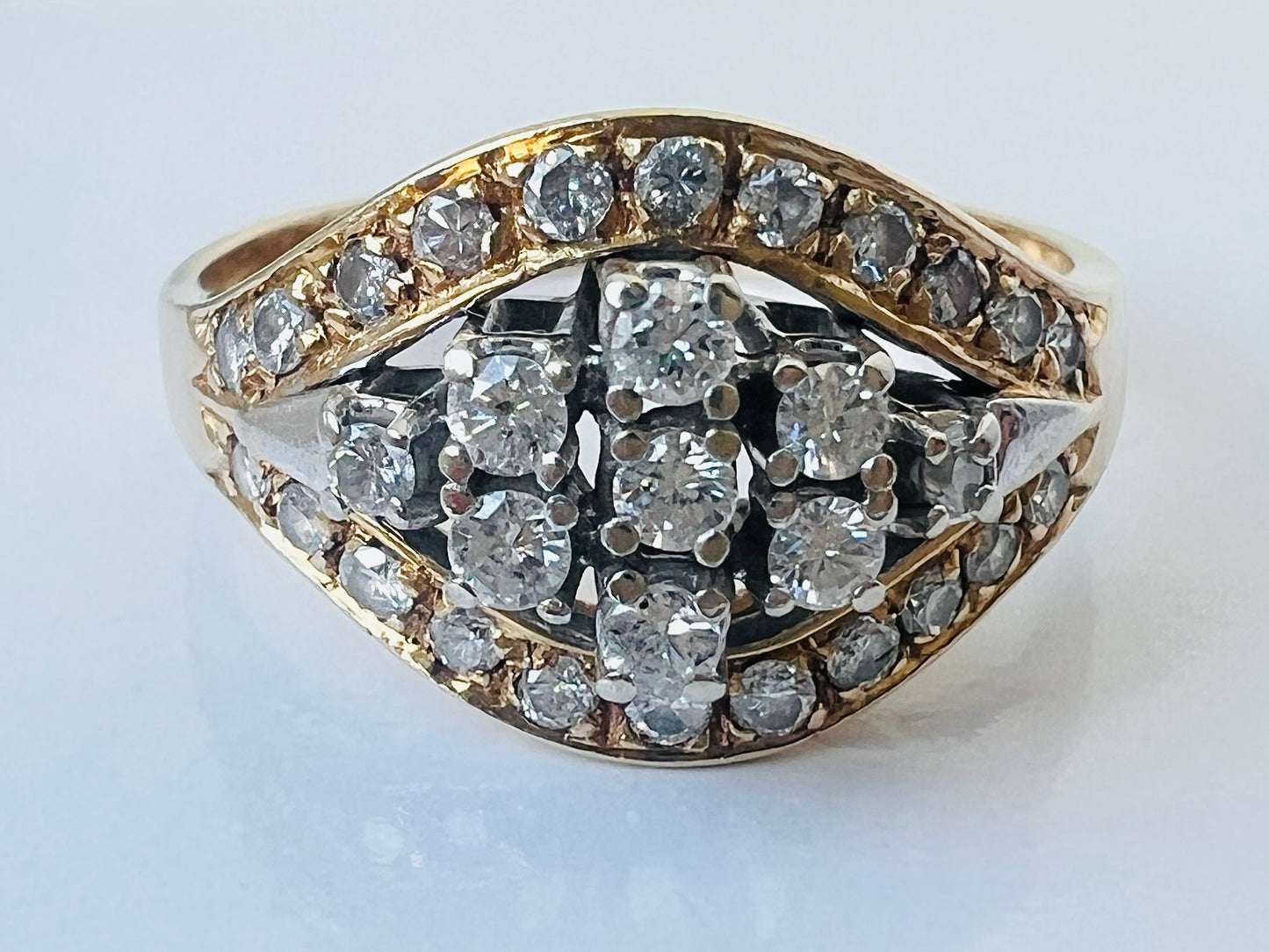 14ct Gold Diamond Ring
