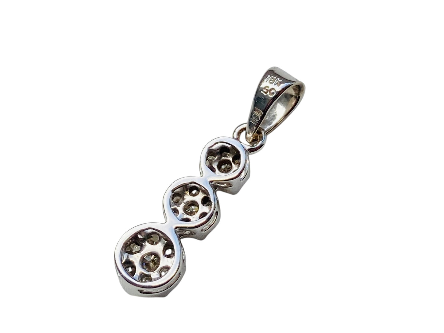 18ct Gold 0.50ct Diamond Pendant