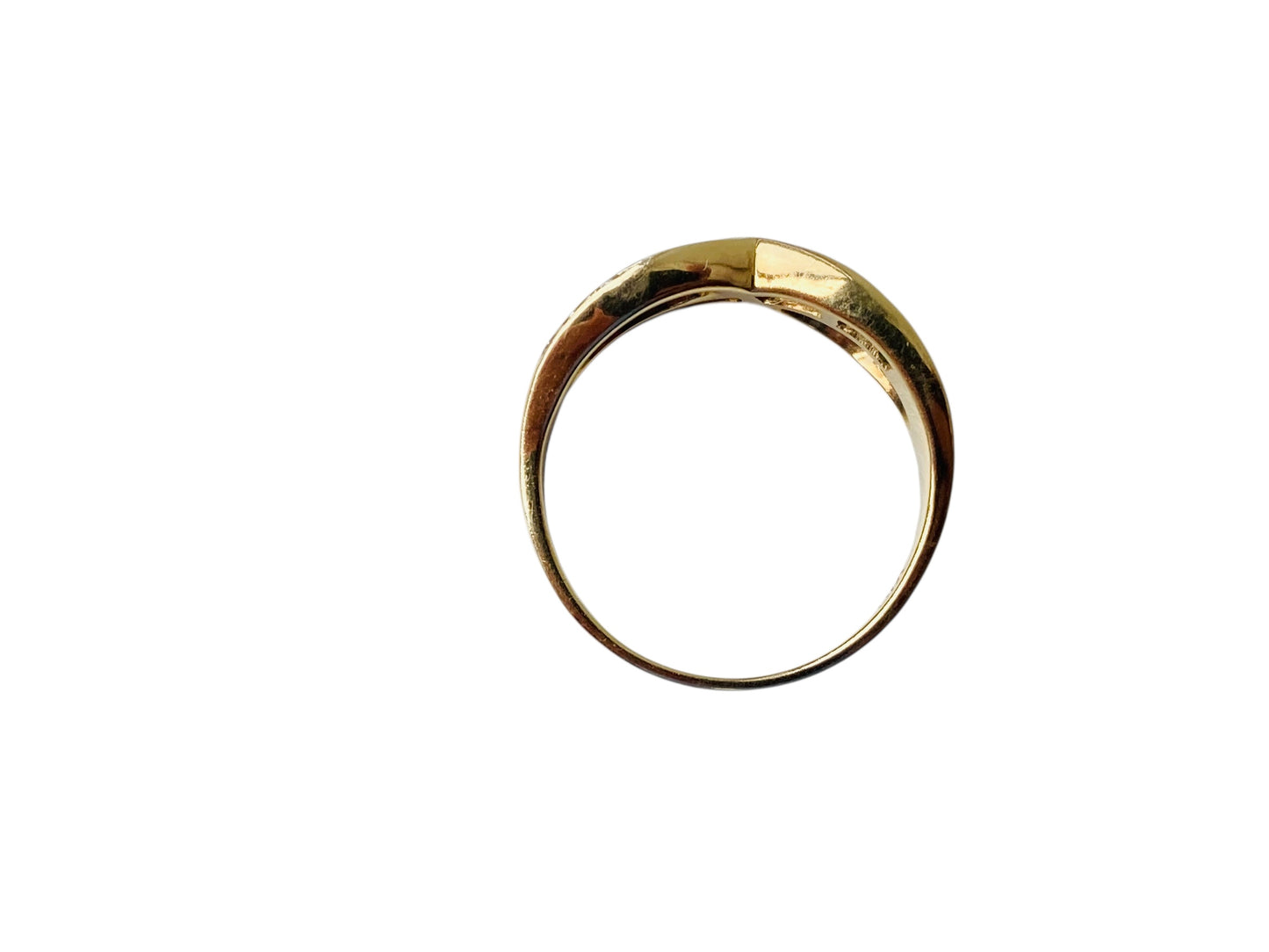 9ct Gold Emerald & Diamond Ring