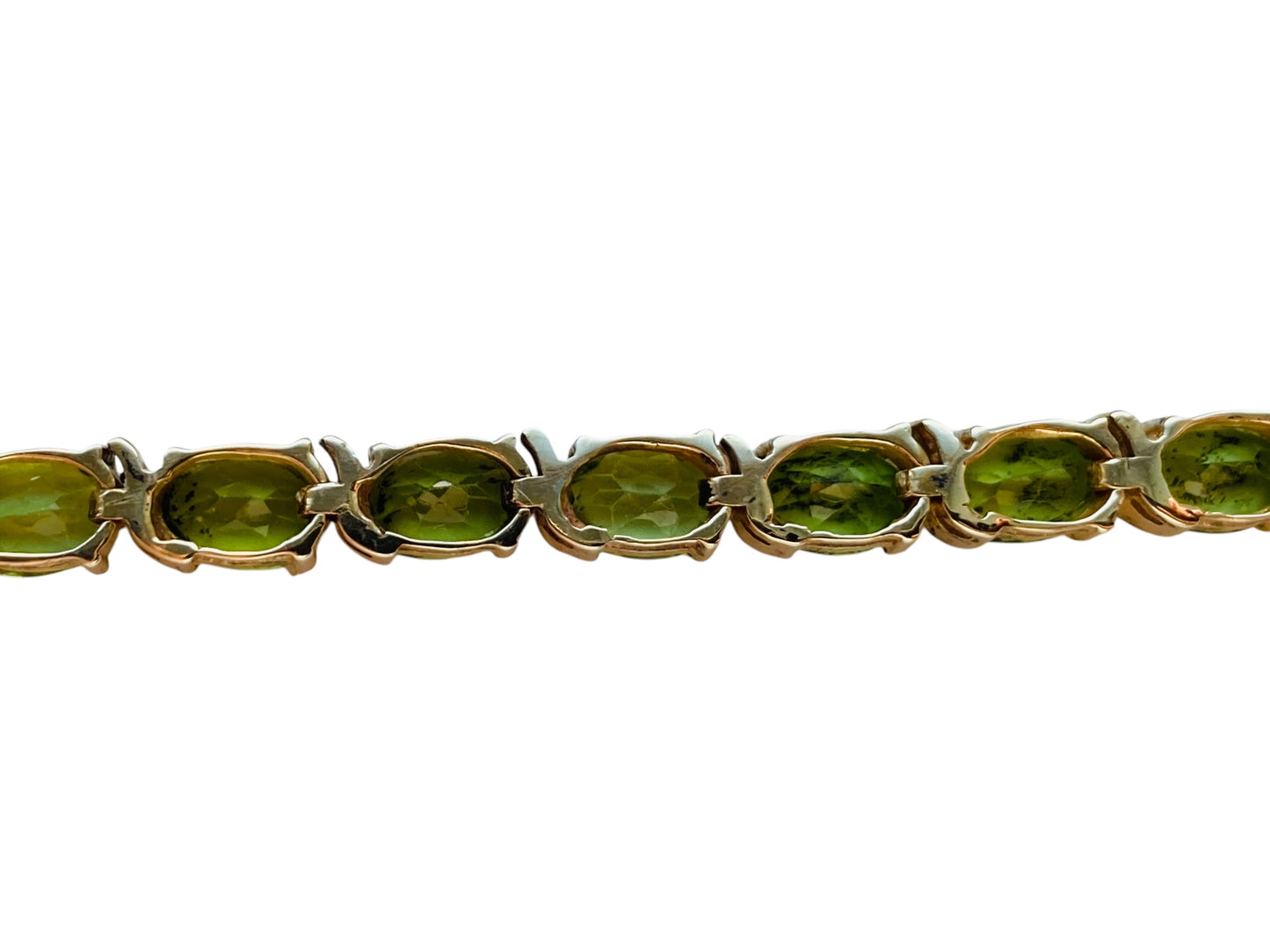 9ct Gold Peridot Bracelet