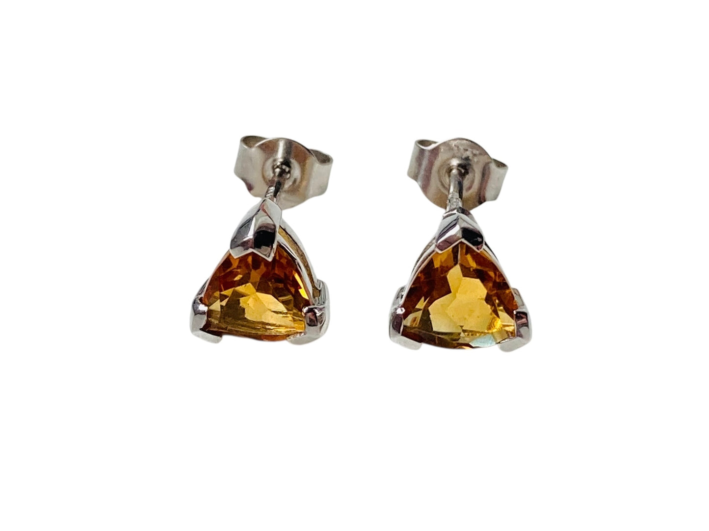 9ct Gold Citrine Earrings
