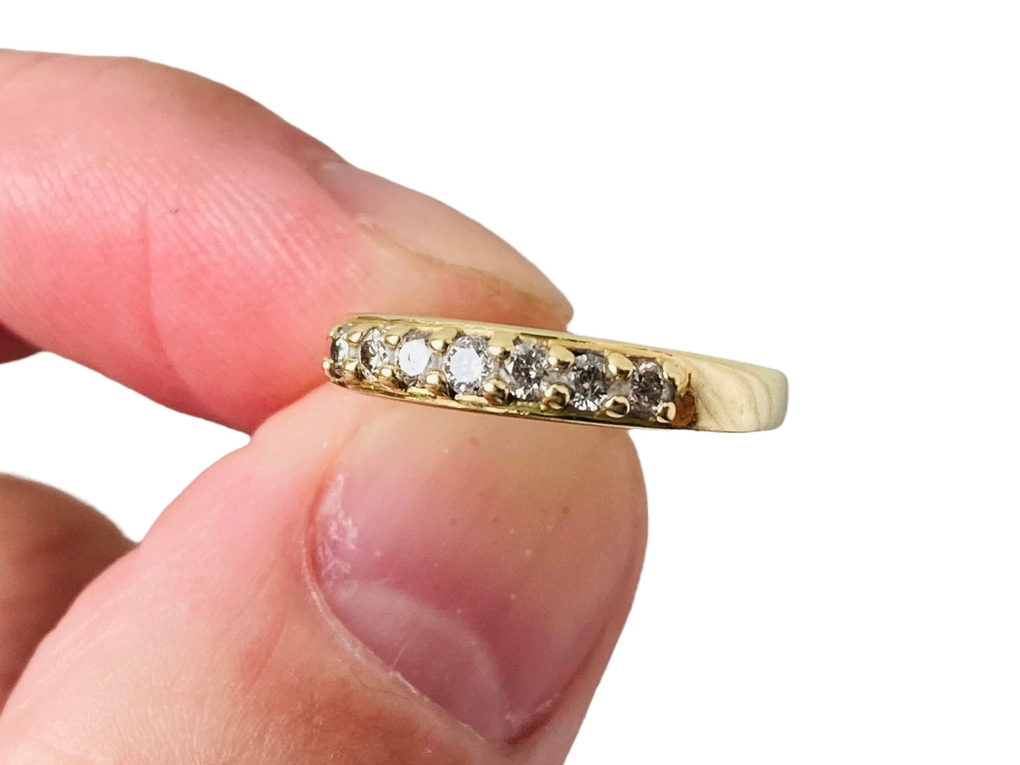 18ct Gold Seven-Stone Diamond Ring