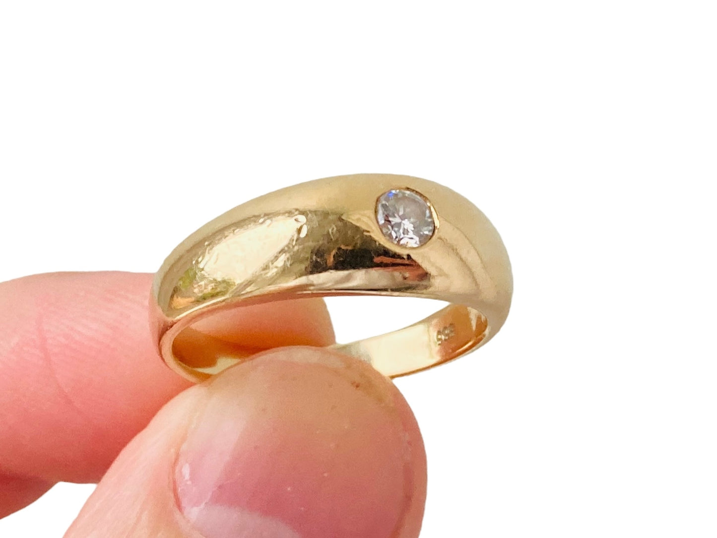 14ct Gold Diamond Ring