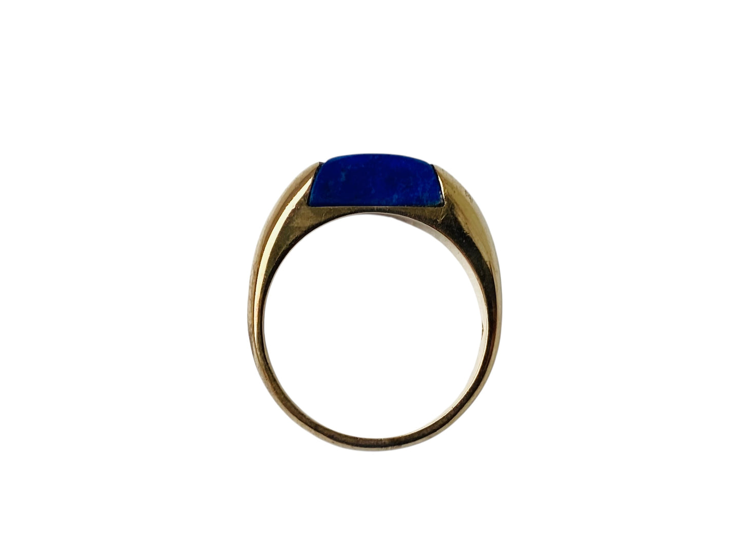 Vintage 9ct Gold Lapis Lazuli Ring