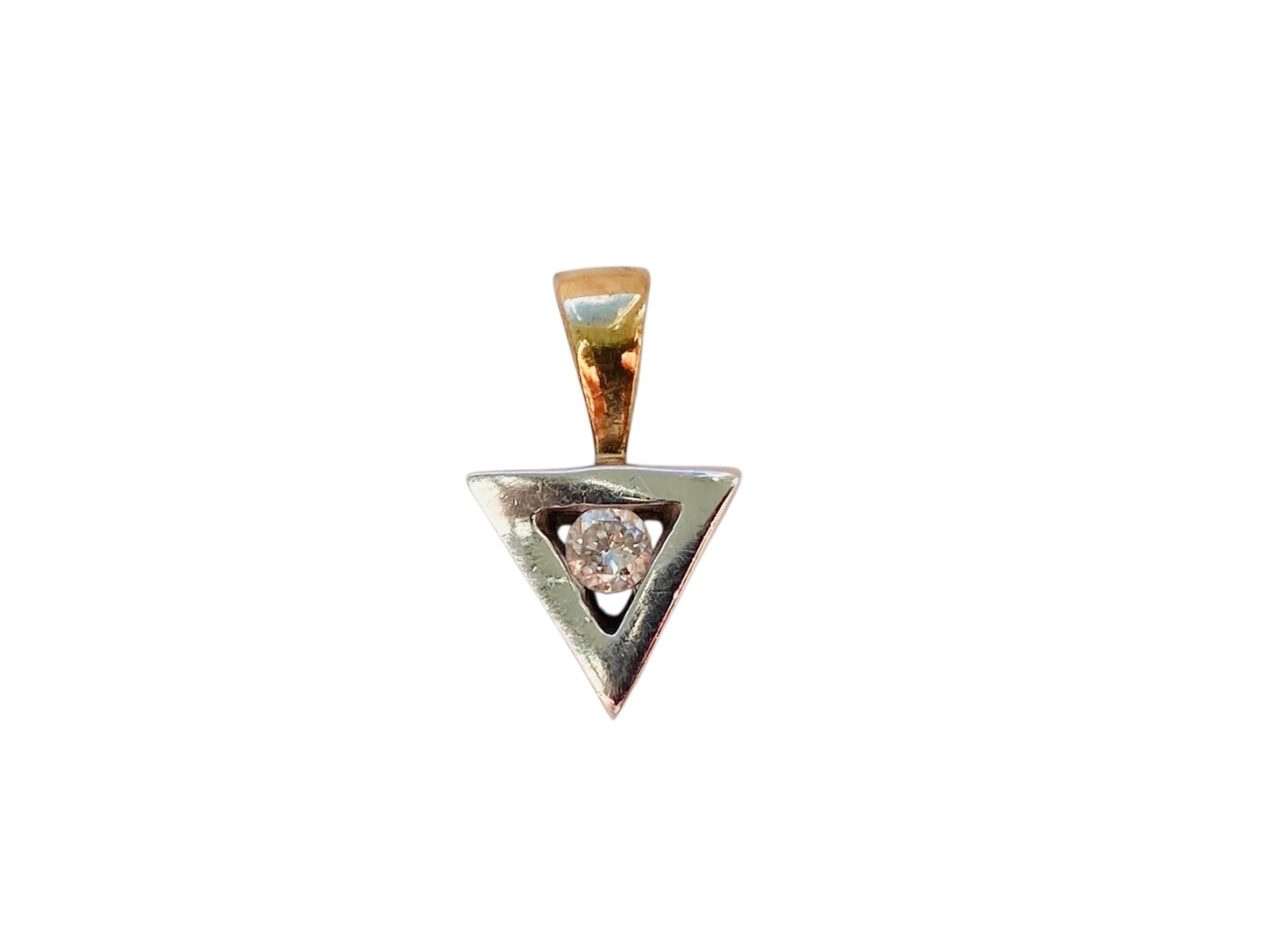 9ct Gold Diamond Pendant