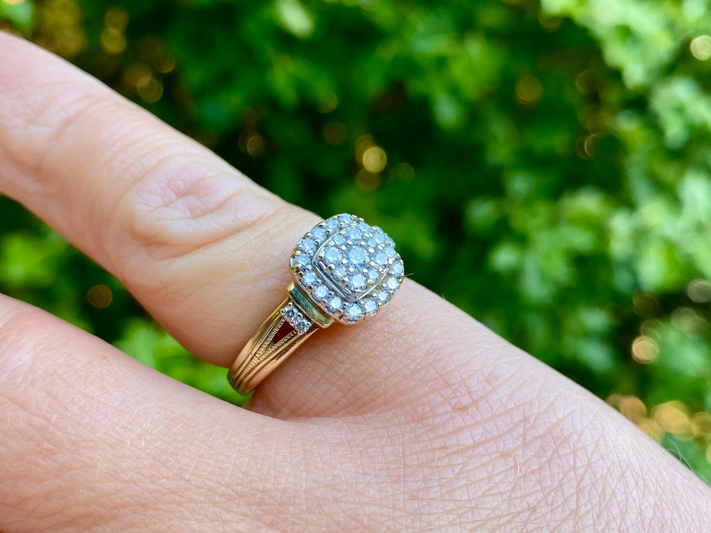 9ct Gold 0.44ct Diamond Ring