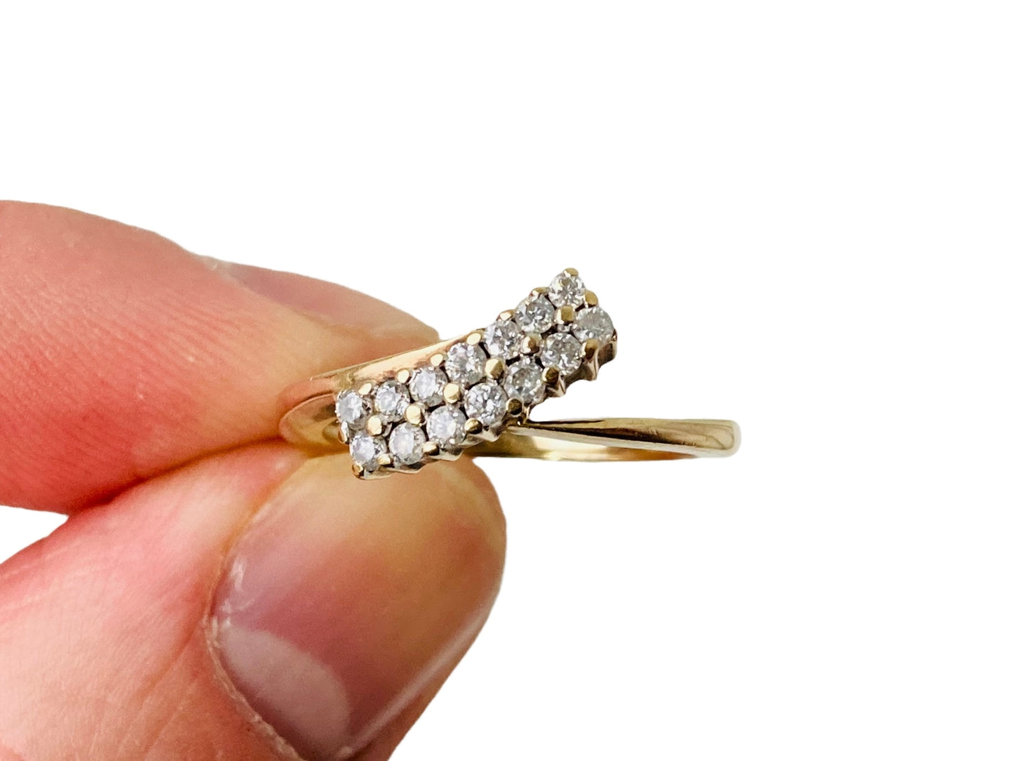 9ct Gold Diamond Ring