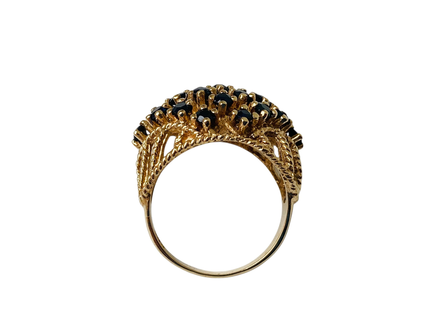 Vintage 9ct Gold Sapphire Ring