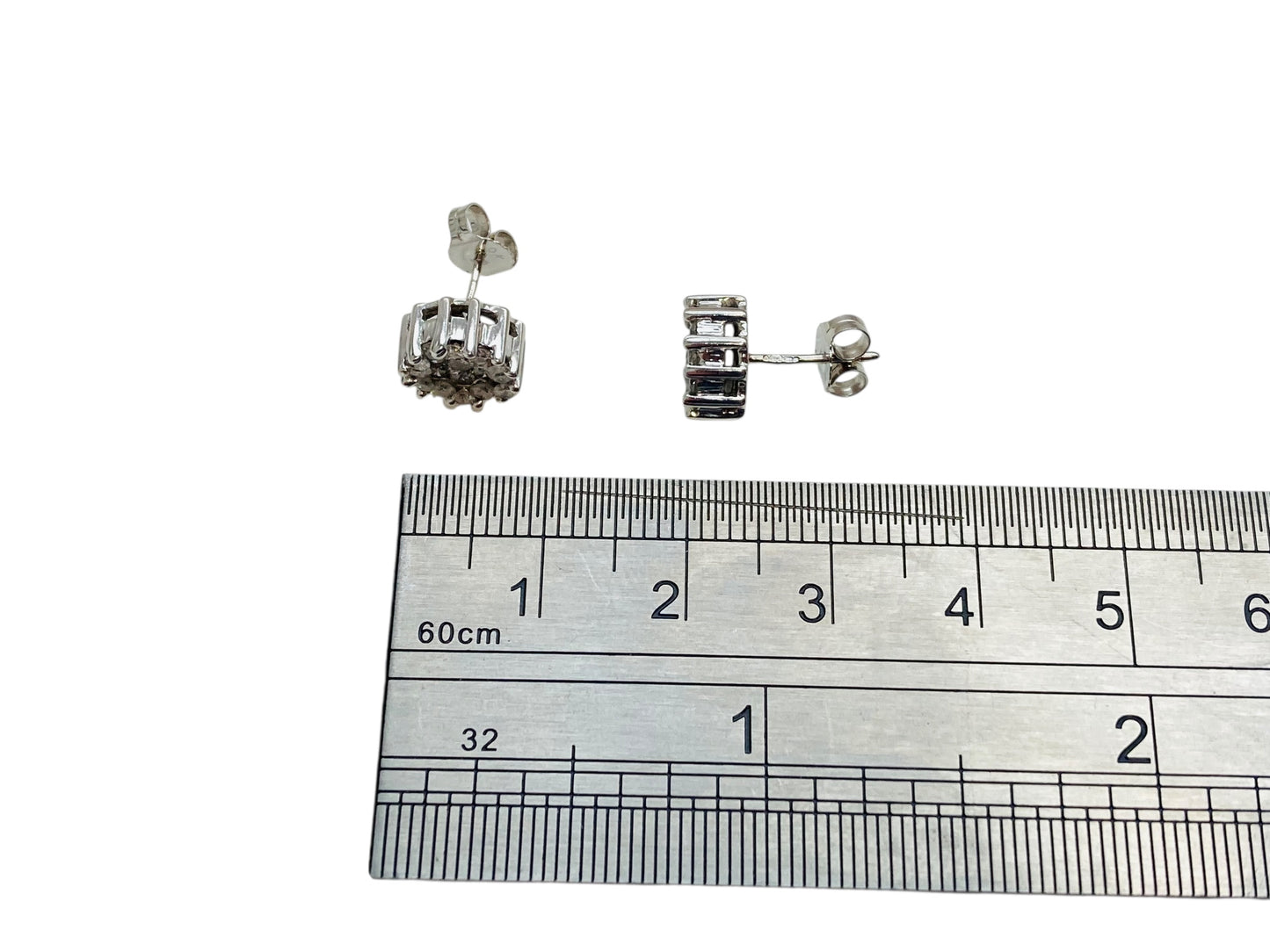 9ct Gold Diamond 1.00ct Earrings