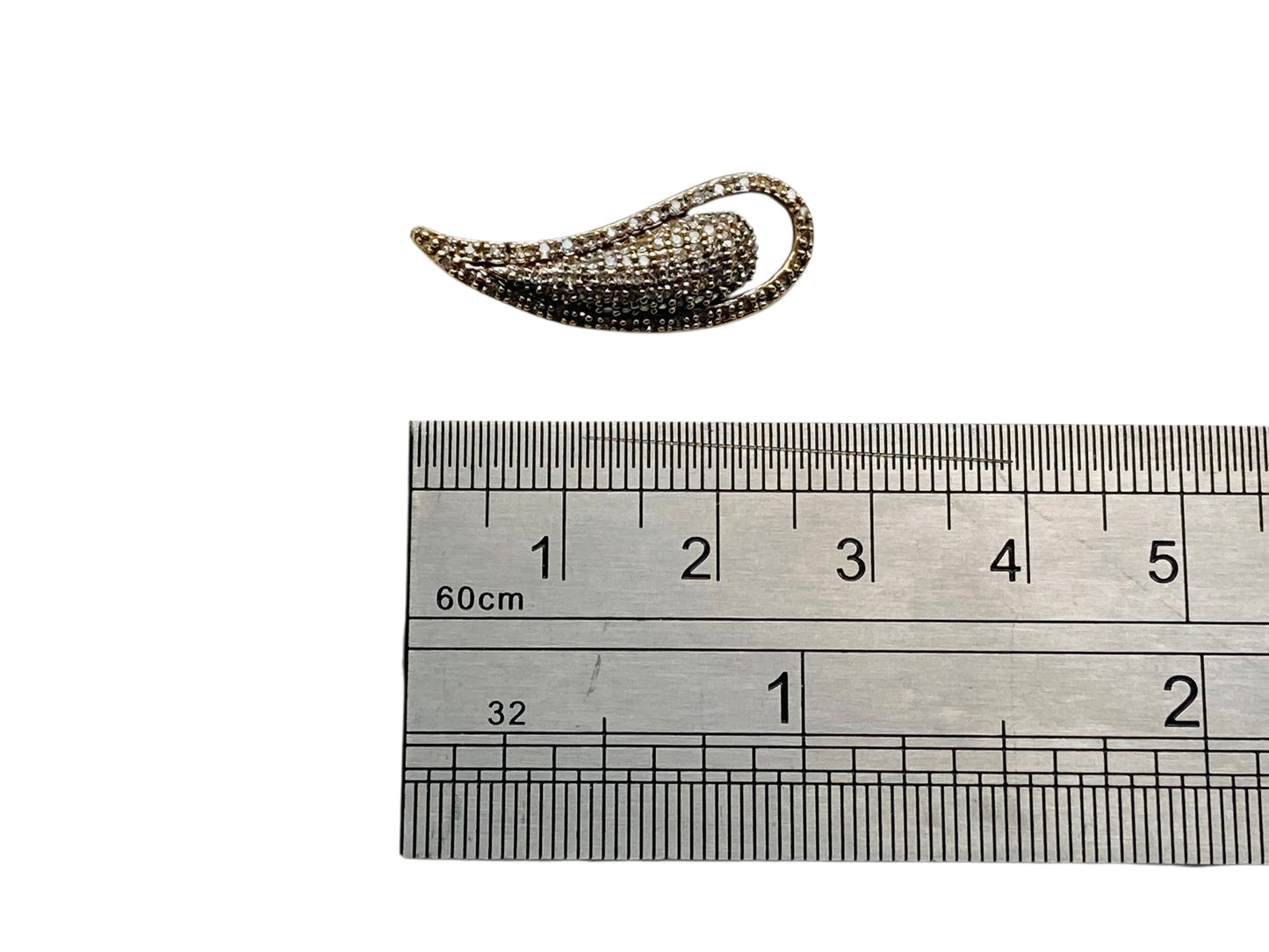 9ct Gold Diamond Pendant