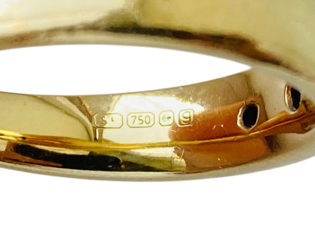 18ct Gold Diamond Heart Ring