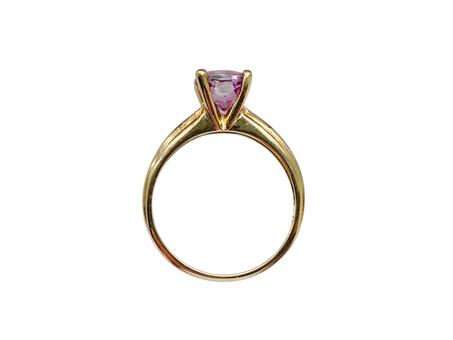 9ct Gold Pink Sapphire Ring