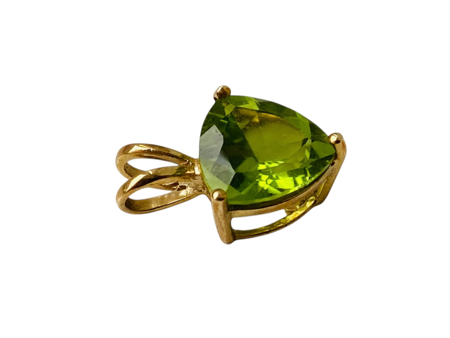 9ct Gold Peridot Pendant
