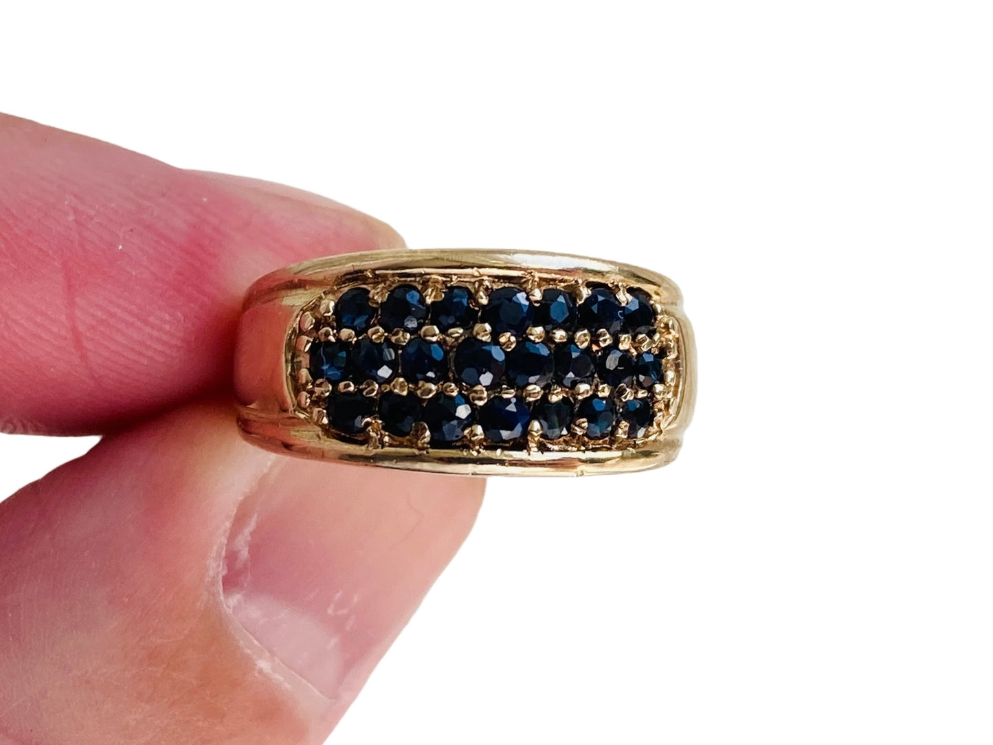 9ct Gold Sapphire Ring