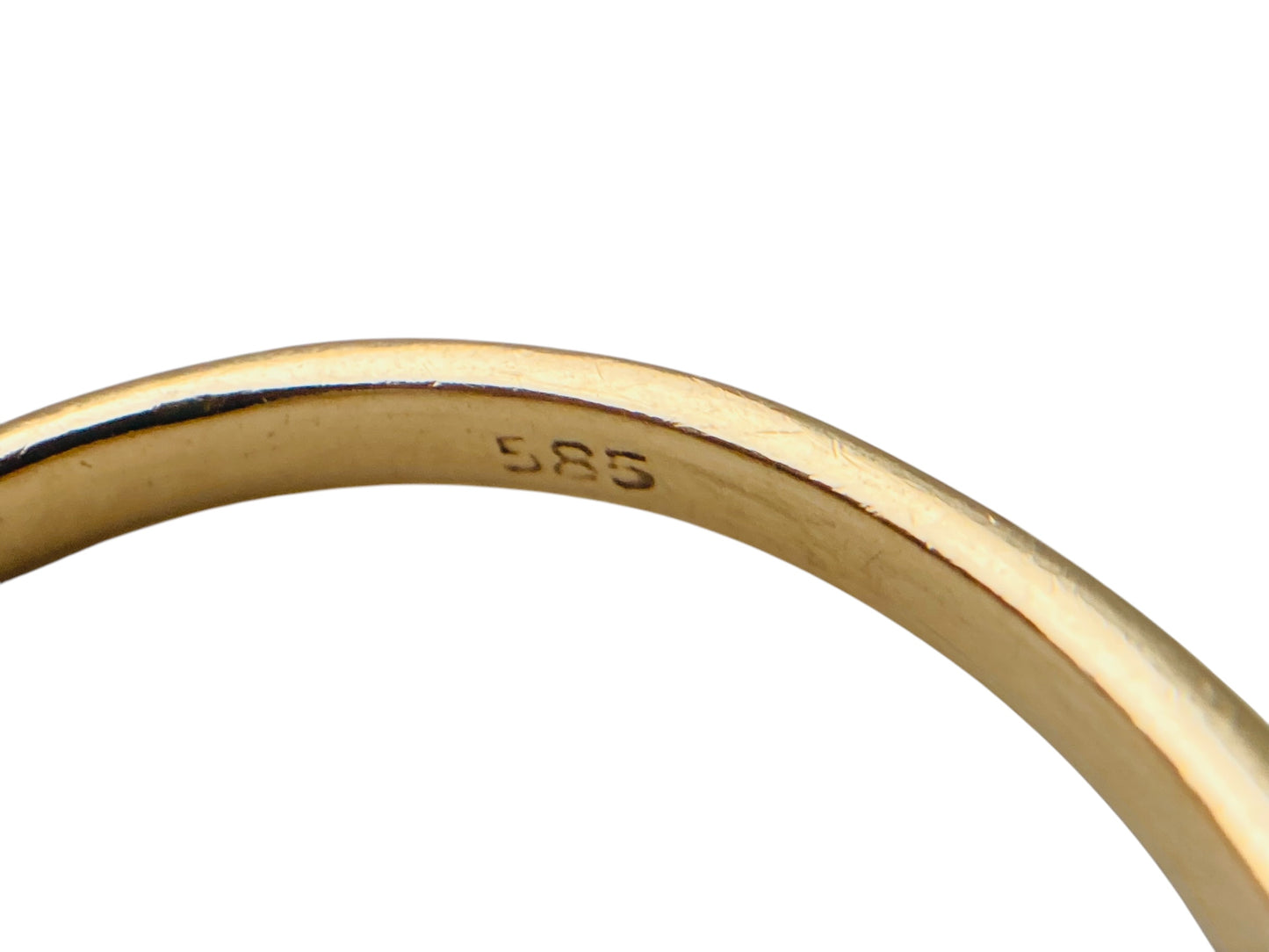 14ct Gold Sapphire & Diamond Ring