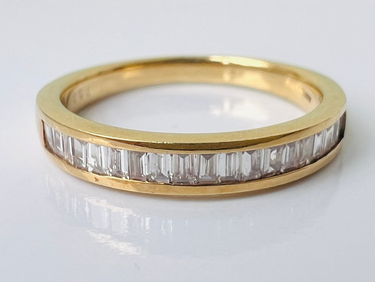 18ct Gold Diamond Band Ring