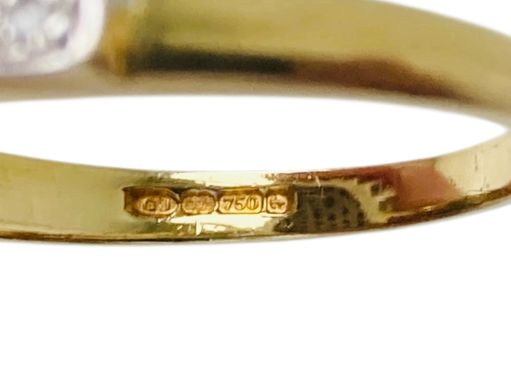18ct Gold Diamond Cluster Ring