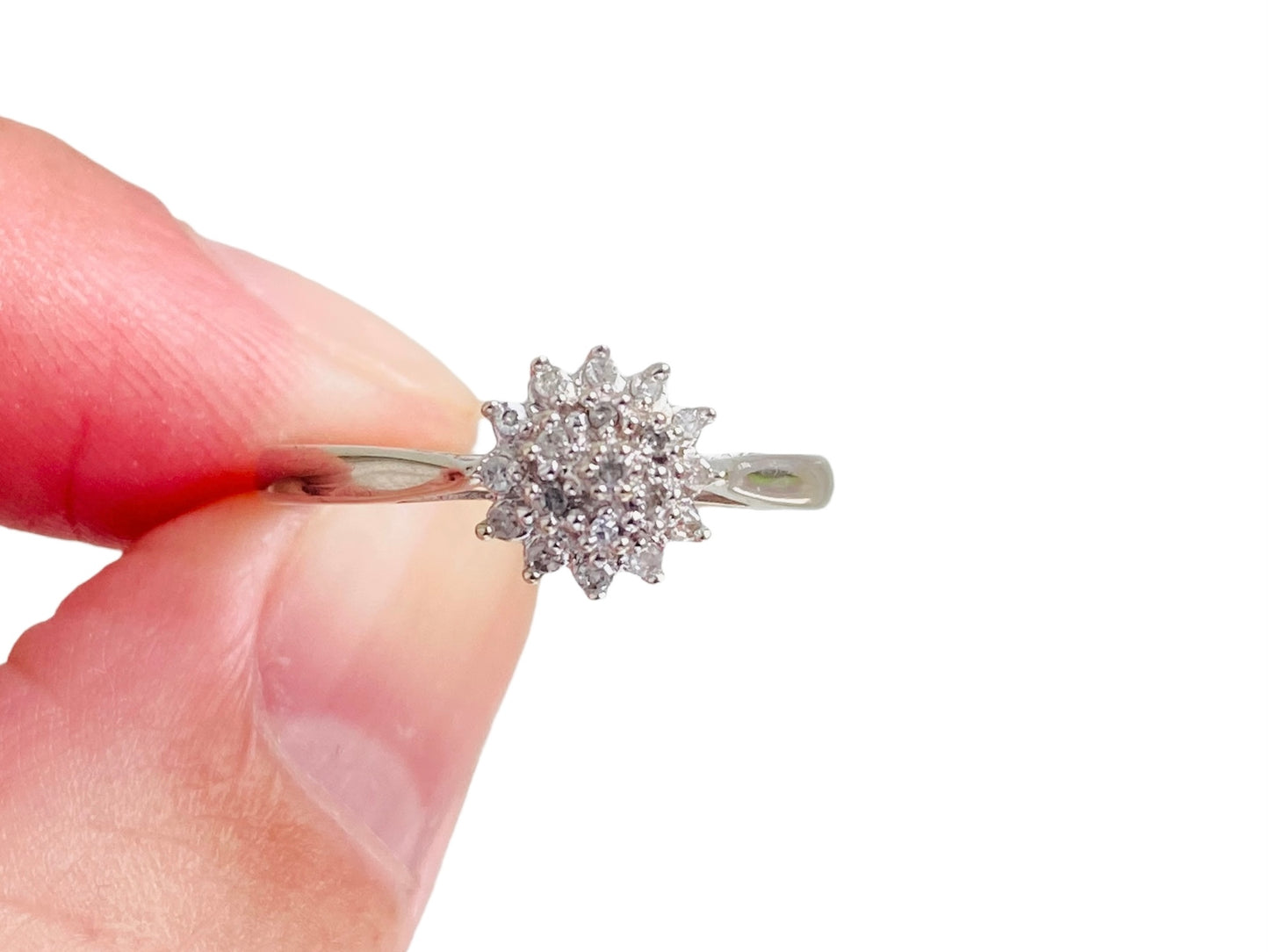 9ct Gold Diamond Ring