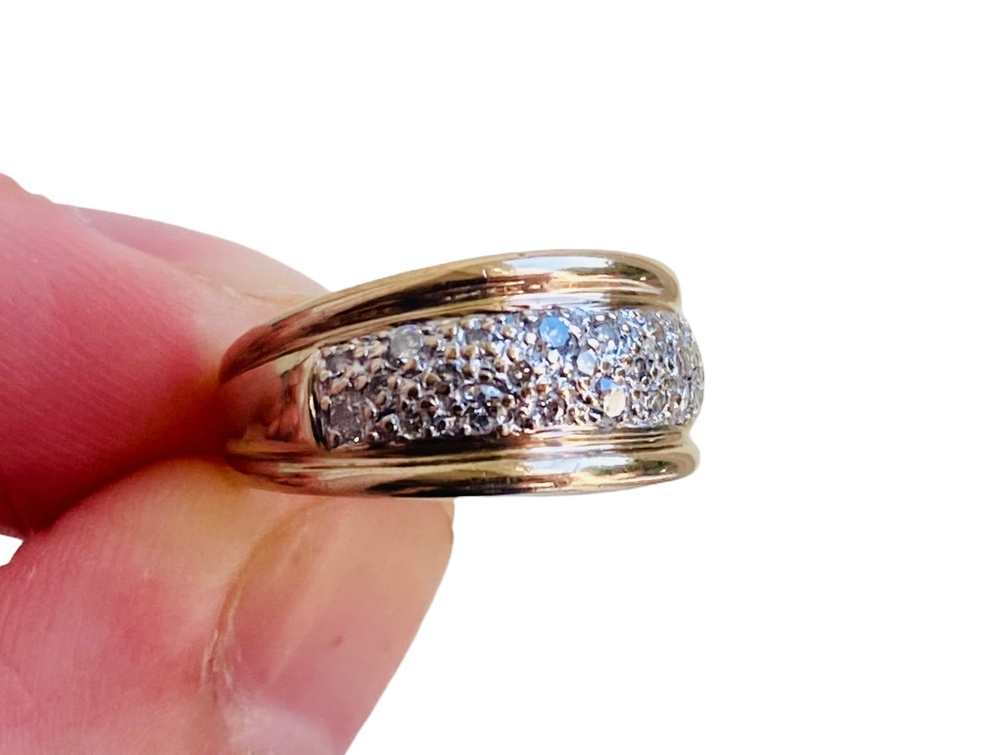 9ct Gold Diamond Ring