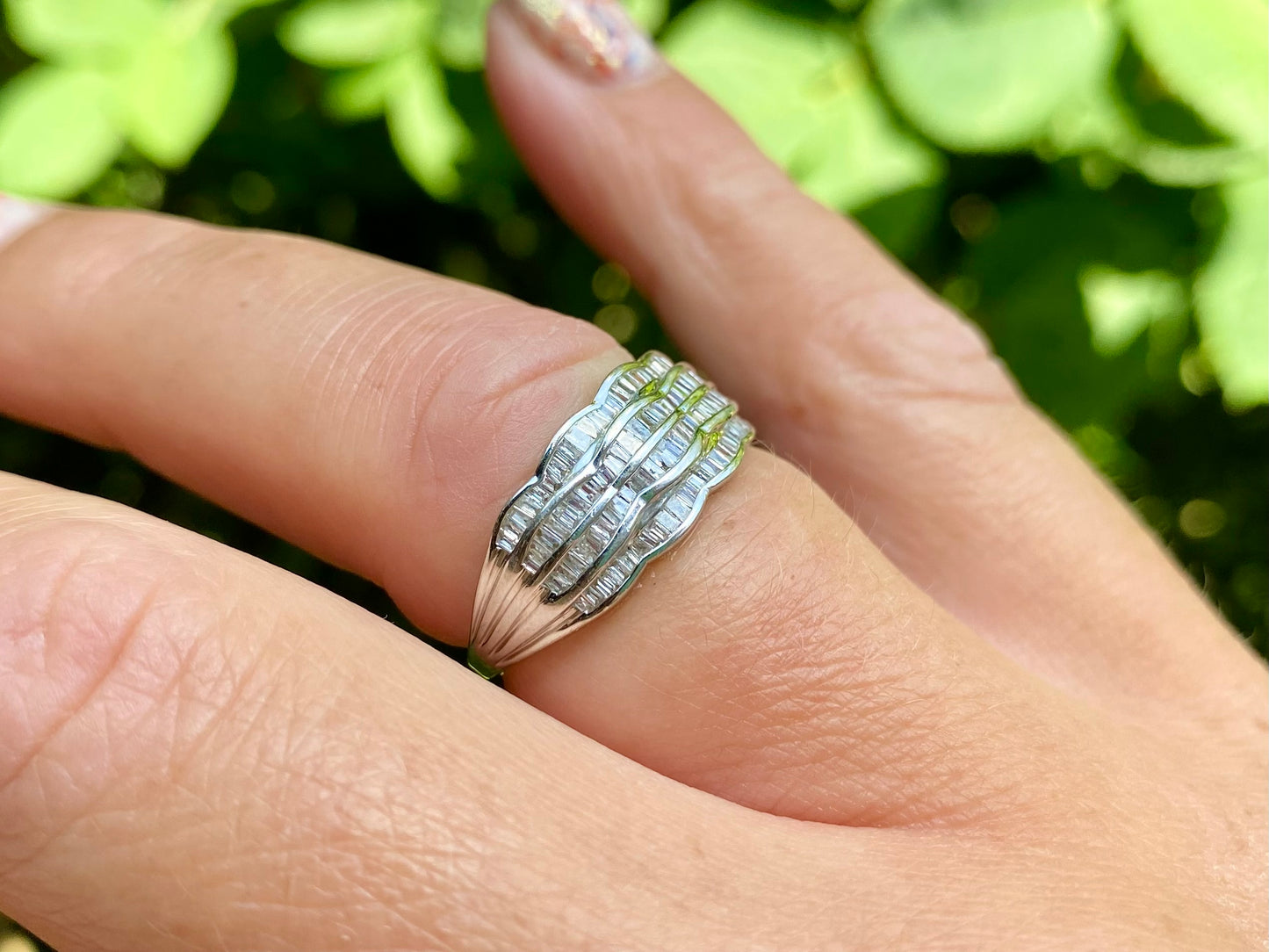 9ct Gold Diamond Ring