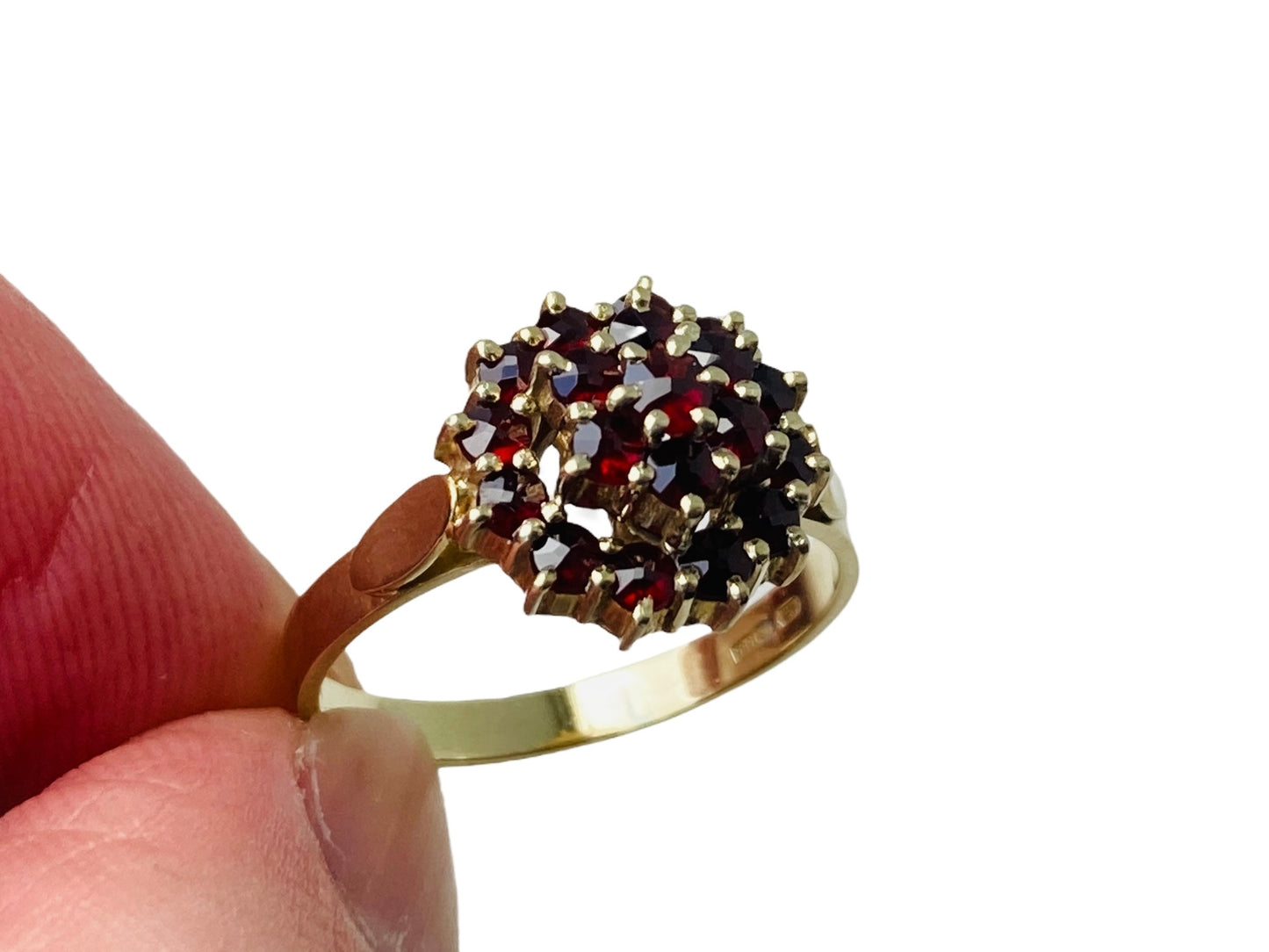 14ct Gold Garnet Ring