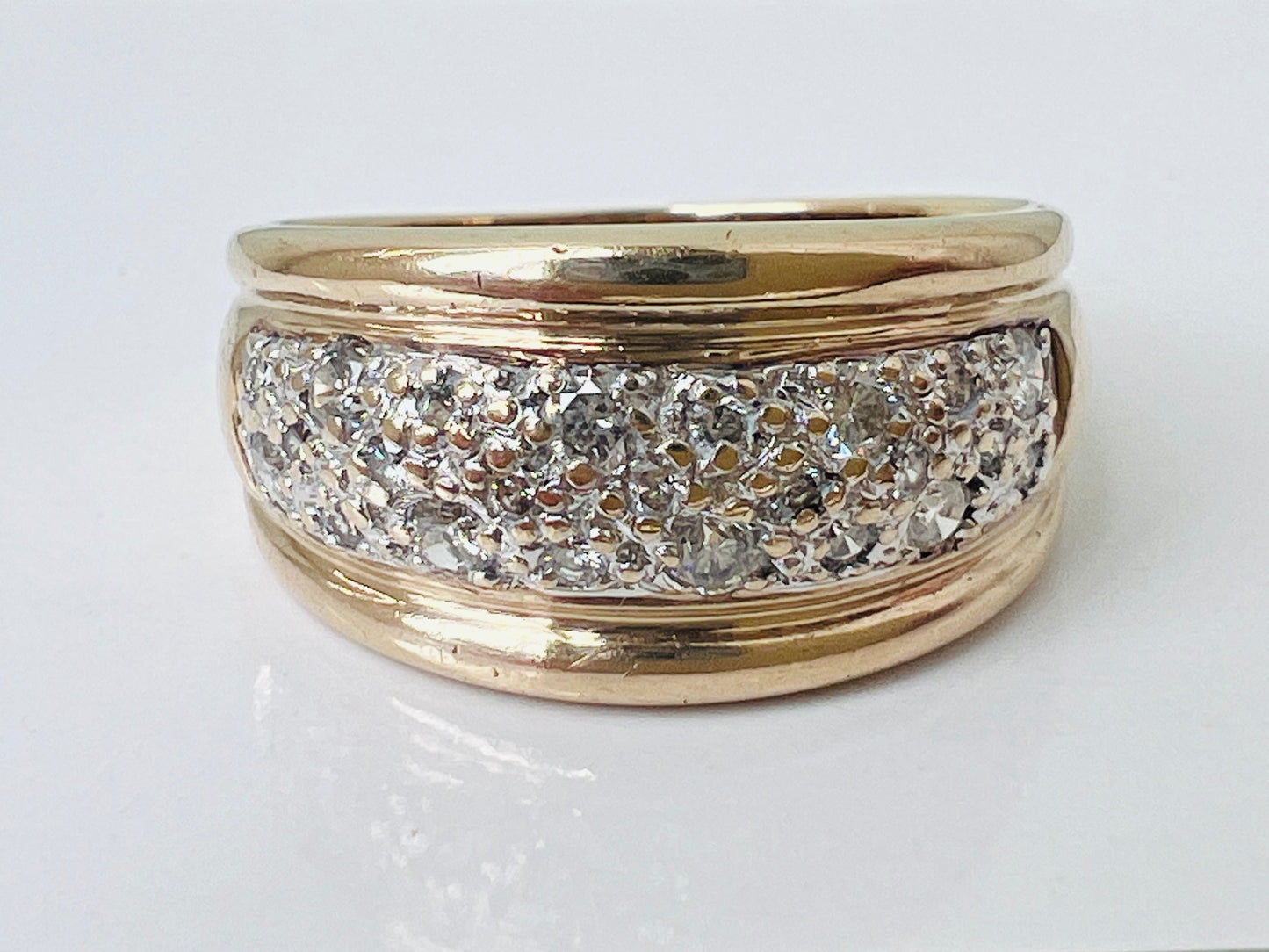 9ct Gold Diamond Ring