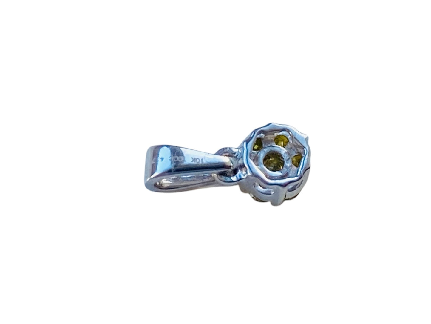 10ct Gold Diamond Pendant