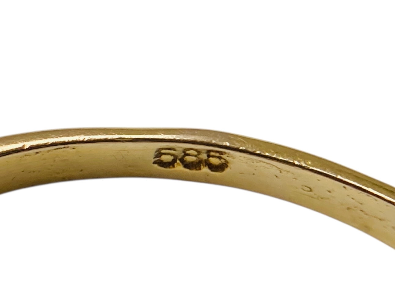 14ct Gold Sapphire & Diamond Ring
