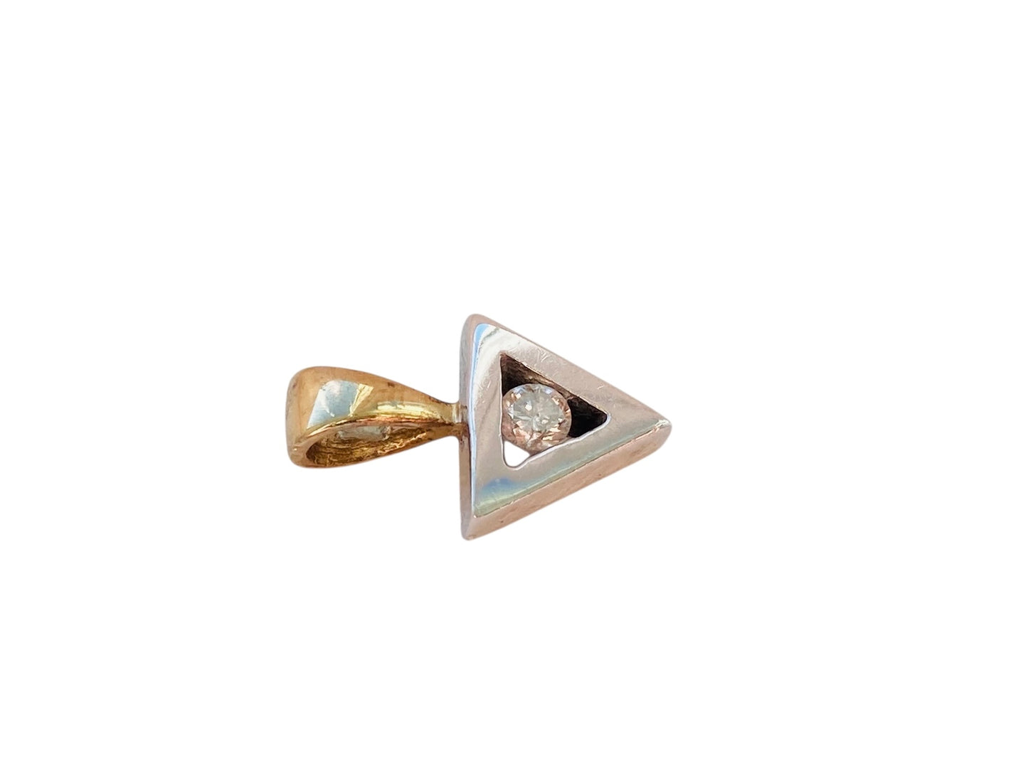9ct Gold Diamond Pendant