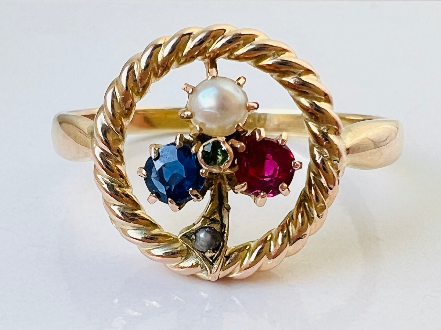 14ct Gold Clover Ring