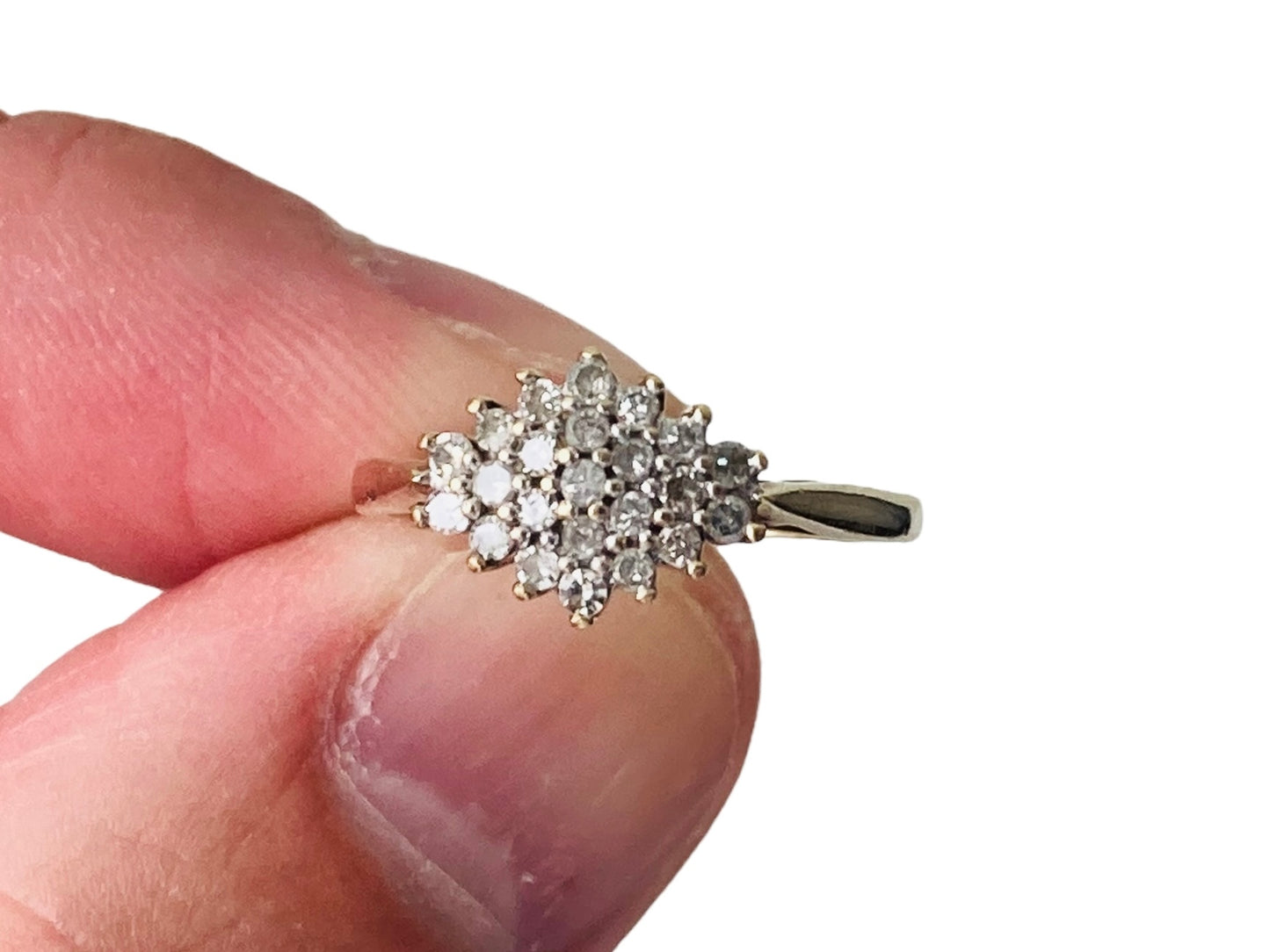9ct Gold Diamond Ring