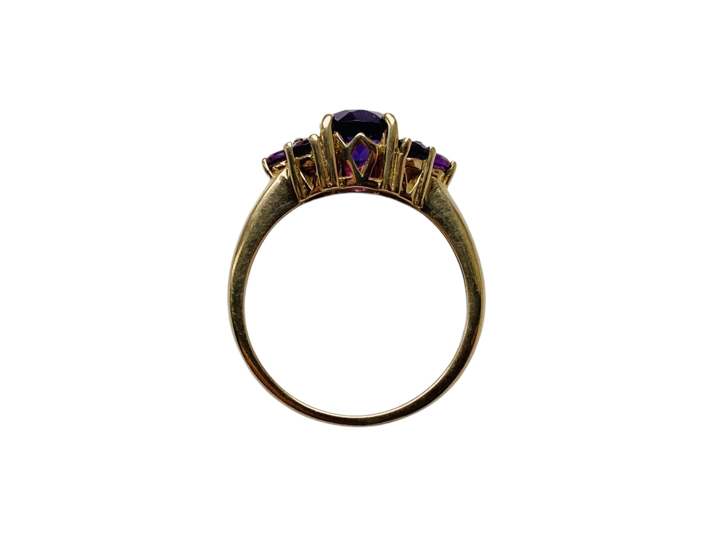9ct Gold Amethyst Ring