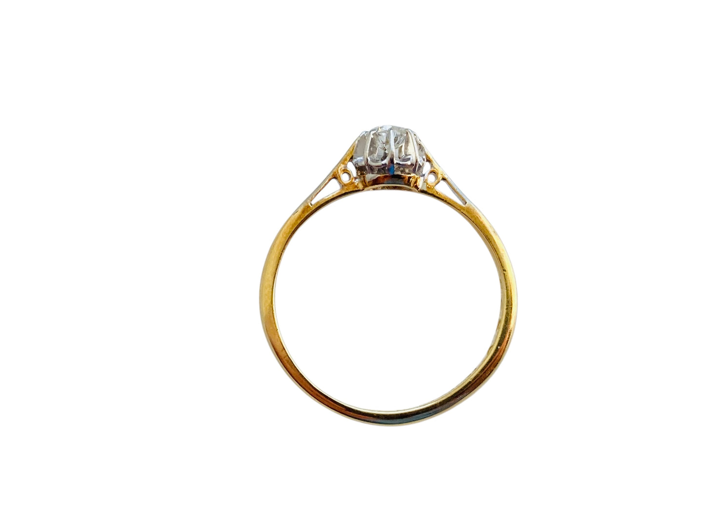Antique 18ct Gold Diamond Ring