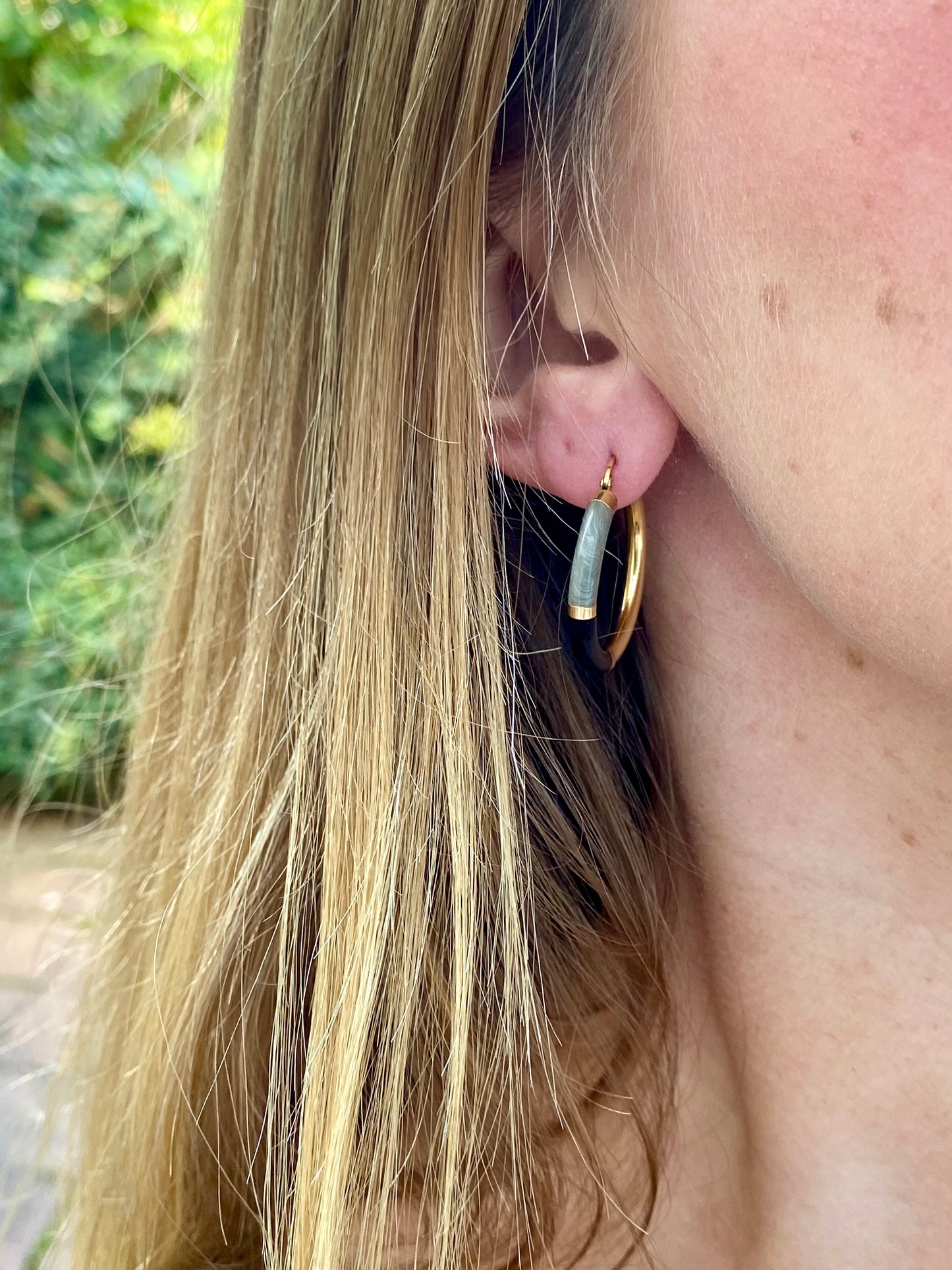 9ct Gold Hoop Earrings