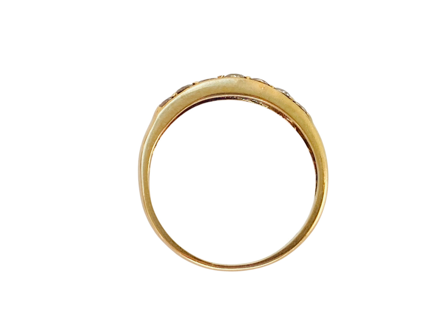 18ct Gold 0.50ct Seven-Stone Diamond Ring