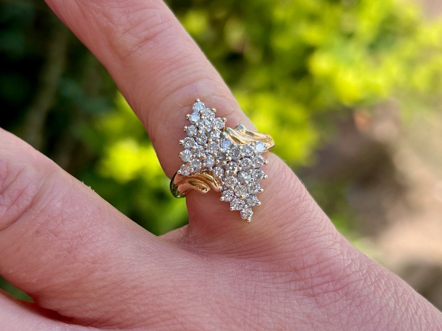 14ct Gold Diamond Ring