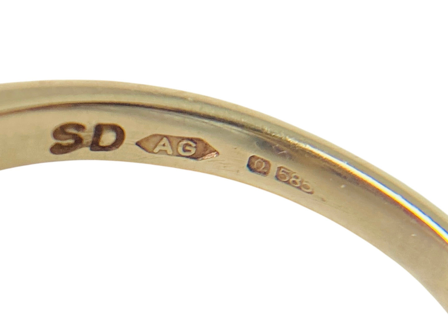 14ct Gold Diamond Ring