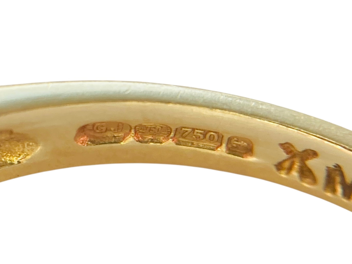 Vintage 18ct Gold Ruby & Diamond Ring
