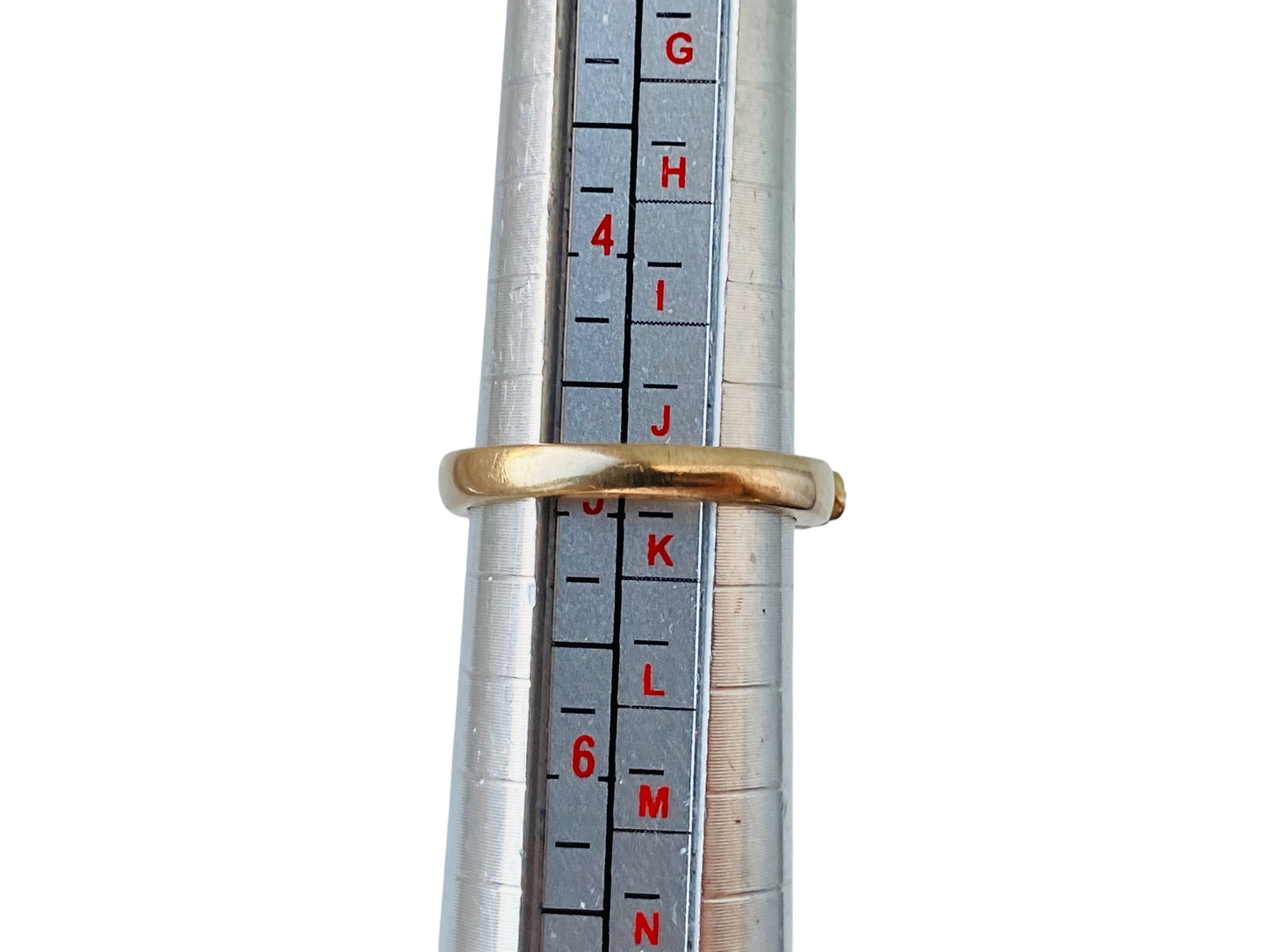 Vintage 9ct Gold Ruby Band Ring