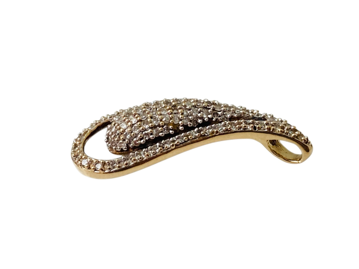 9ct Gold Diamond Pendant