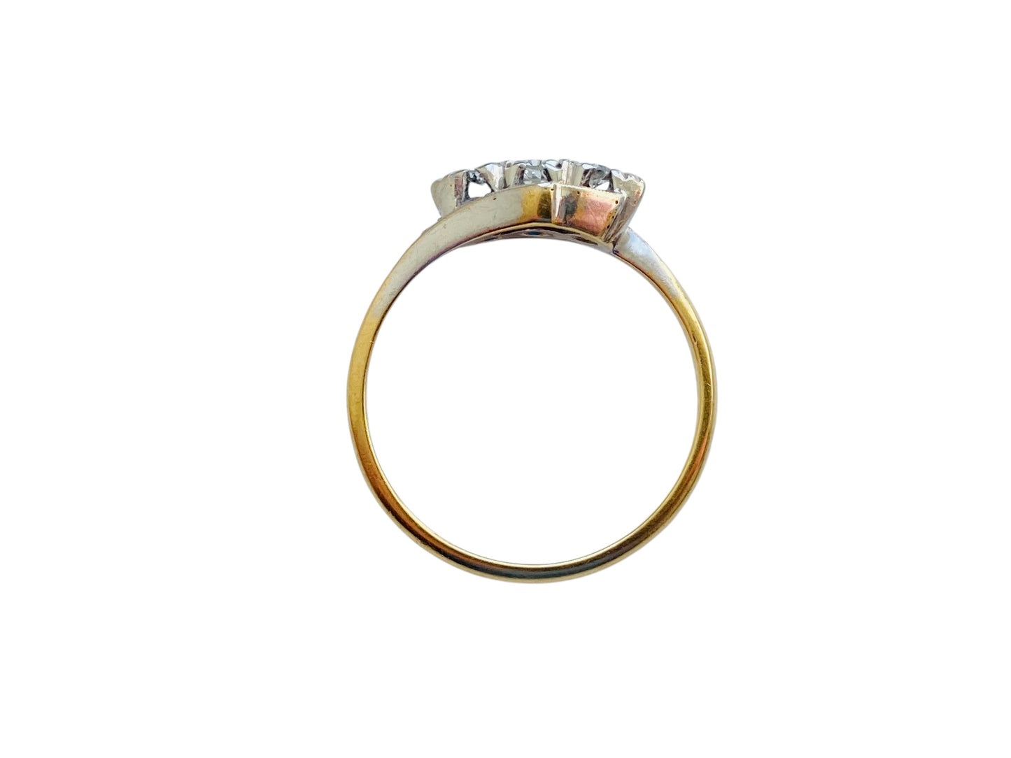 Antique 18ct Gold Diamond Ring