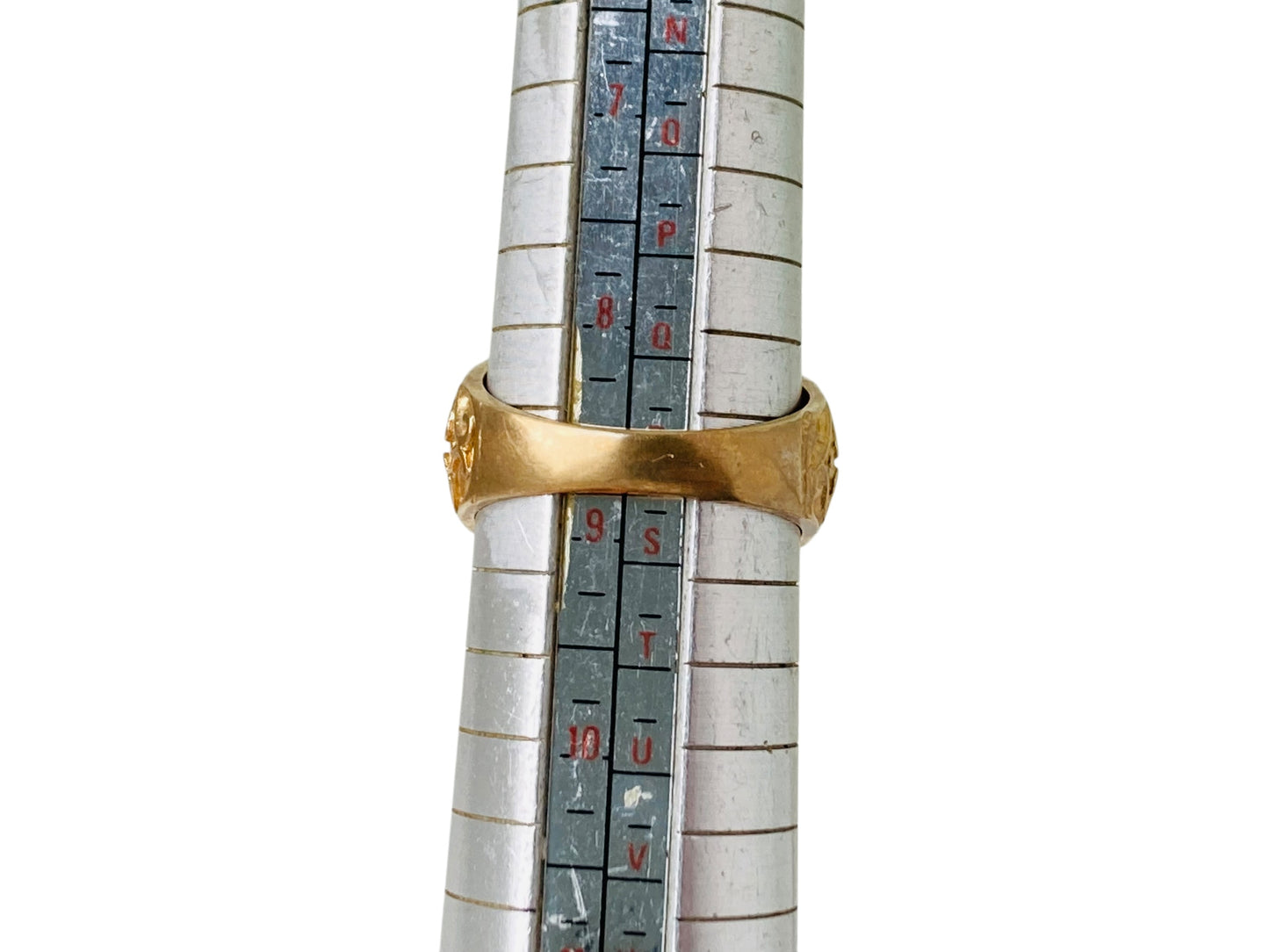 Vintage 9ct Gold Garnet Ring